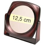 ESPEJO CON PIE DOBLE FAZ