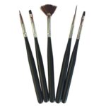 SET DE PINCEL DECO UÑAS X 5 UNI