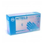 GUANTES NITRILO LAVANDA X 100 UN. NP LARGE