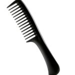 PEINE ESCARPIDOR PUA ANCHA NEGRO