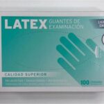 GUANTES NP LATEX XS CAJA X 100 U