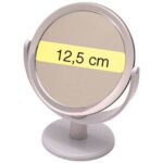 ESPEJO CON PIE ACRILICO OVALADO REDONDO