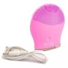 CEPILLO VIBRADOR LIMPIADOR FACIAL DE SILICONA RECARGABLE