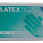 GUANTES NP LATEX S CAJA X 100 U