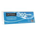 BANDAS DE PAPEL PARA RETIRAR CERA X 100