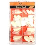 UÑAS POSTIZAS CAJA X 100 UDS. REDONDAS