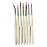 SET DE PINCEL DECO UÑAS X 7 UNI