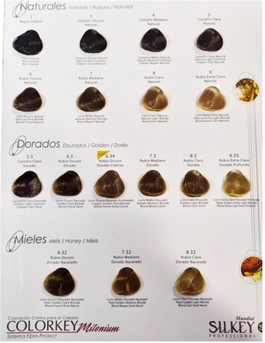 TINTURA SILKEY COLORKEY MILENIUM COLORACION EN CREMA X 120 GRS - Imagen 2