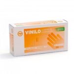 GUANTES NP VINILO L CAJA X 100 U