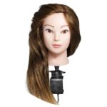 *CABEZA DE PELO NATURAL LARGA CON SOPORT