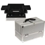 *JESS. MALETIN ALUMINIO 2 CAJON- COSMATICA