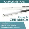 PLANCHA V-518 BLANCA