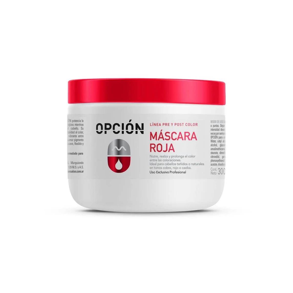 MASCARA ROJA X 300 grs
