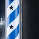 POLO M AZUL Y BLANCO 65CM
